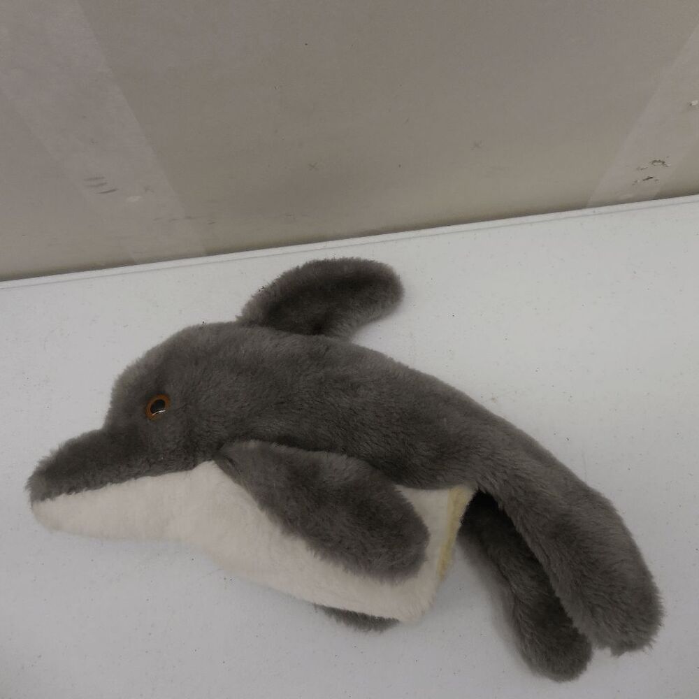 Daphne's Gray Bottlenose Dolphin Golf Driver Headcover 17" Plush